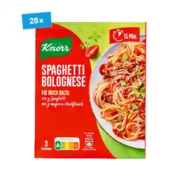 Netto Marken-Discount Knorr Fix Spaghetti Bolognese 40 g, 28er Pack Angebot
