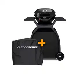 Netto Marken-Discount Outdoorchef Minichef 420 E Elektrogrill - X-DEAL inkl. Unterwagen und Abdeckhaube Angebot