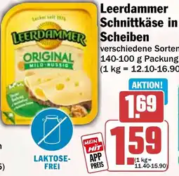 HIT Leerdammer Schnittkäse in Scheiben Angebot