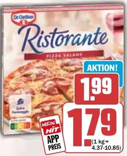 HIT Dr. Oetker Ristorante Pizza, Intermezzo, Flammkuchen oder Piccola Angebot