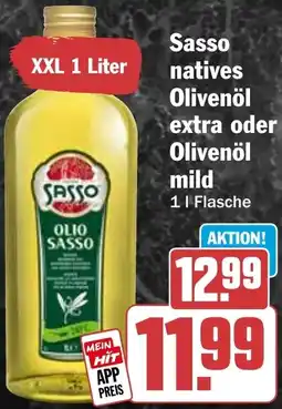 HIT Sasso natives Olivenöl extra oder Olivenöl mild Angebot