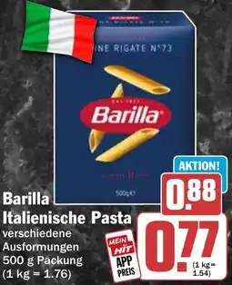 HIT Barilla Italienische Pasta Angebot