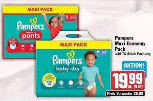 Pampers Maxi Economy Pack