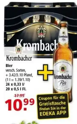 Multi Markt Krombacher Bier Angebot