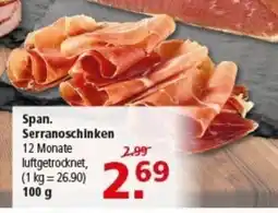 Multi Markt Span. Serranoschinken Angebot