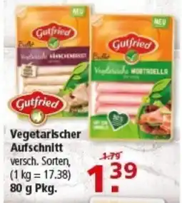 Multi Markt Gutfried Vegetarischer Angebot