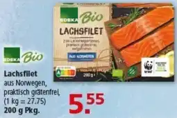 Multi Markt EDEKA Bio Lachsfilet Angebot