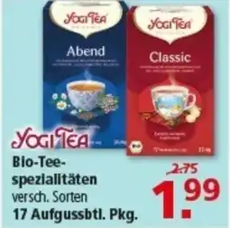 Multi Markt YOGITEA Bio-Teespezialitäten Angebot