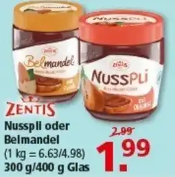 Multi Markt ZENTIS Nusspil oder Belmandel Angebot