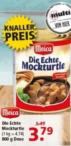 Multi Markt Meica Die Echte Mockturtle Angebot
