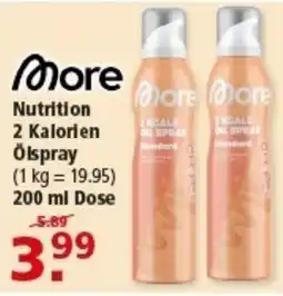 Multi Markt More Nutrition 2 Kalorien Ölspray Angebot