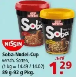 Multi Markt NISSIN Soba-Nudel-Cup Angebot