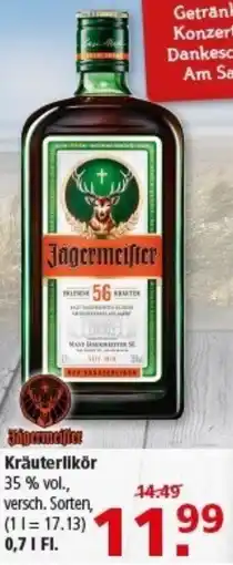 Multi Markt Jagermeister Kräuterlikör Angebot