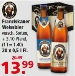Multi Markt Franziskaner Weissbier Angebot