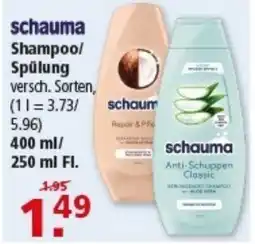 Multi Markt schauma Shampoo/ Spülung Angebot