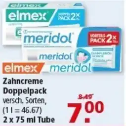 Multi Markt elmex Zahncreme Doppelpack Angebot