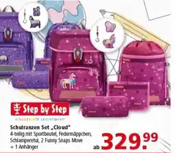Multi Markt Schulranzen Set „Cloud" Angebot