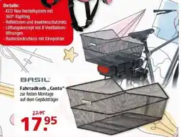 Multi Markt BASIL Fahrradkorb „Cento" Angebot