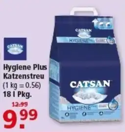 Multi Markt CATSAN Hygiene Plus Katzenstreu Angebot