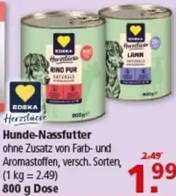 Multi Markt EDEKA Hunde-Nassfutter Angebot