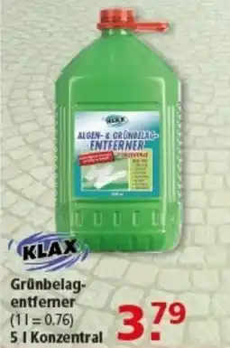 Multi Markt KLAX Grünbelagentferner Angebot
