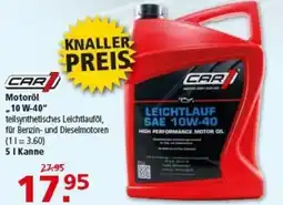 Multi Markt CAR Motoröl ,,10 W - 40 '' Angebot