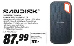 MediaMarkt SANDISK SDSSDE61-1T00-G30 Externe SSD-Festplatte 1 TB Angebot