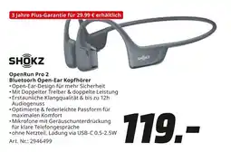 MediaMarkt SHOKZ OpenRun Pro 2 Bluetoorh Open-Ear Kopfhörer Angebot