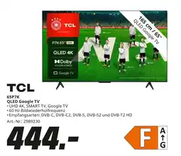 MediaMarkt TCL 65P7K QLED Google TV Angebot
