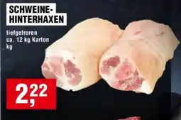 Handelshof Schweinehinterhaxen Angebot
