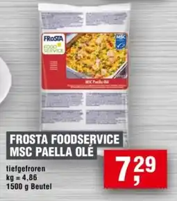 Handelshof Frosta foodservice msc paella olé Angebot
