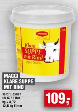 Handelshof Maggi klare suppe mit rind Angebot