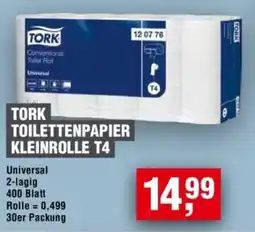 Handelshof Tork toilettenpapier kleinrolle T4 Angebot