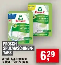 Handelshof Frosch spülmaschinen- tabs Angebot