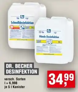 Handelshof Dr. becher desinfektion Angebot
