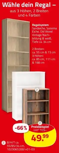 ROLLER Regalsystem Angebot