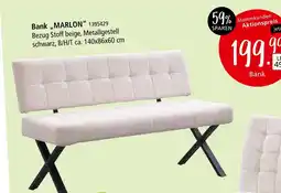 Zurbrüggen Bank marlon Angebot