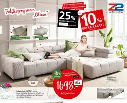 Zurbrüggen Lounge handmade eckgarnitur olivia Angebot