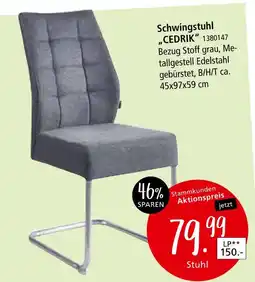 Zurbrüggen Schwingstuhl cedrik Angebot