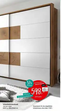 Zurbrüggen Schwebetürenschrank Angebot