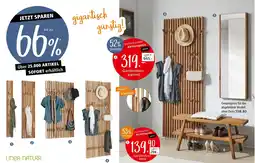 Zurbrüggen Linea natura garderobenpaneel schmal Angebot