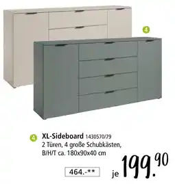Zurbrüggen Xl-sideboard Angebot