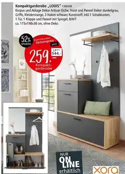 Zurbrüggen Xora kompaktgarderobe „louis“ Angebot