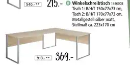 Zurbrüggen Winkelschreibtisch Angebot