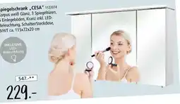 Zurbrüggen Spiegelschrank cesa Angebot