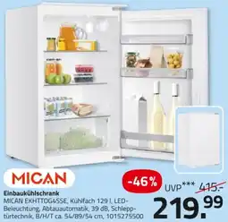 ROLLER MICAN Einbaukühlschrank Angebot