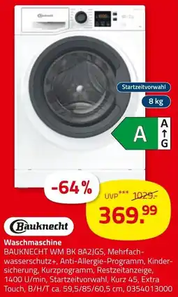 ROLLER Bauknecht Waschmaschine Angebot