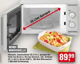 Handelshof Hendi mikrowelle Angebot
