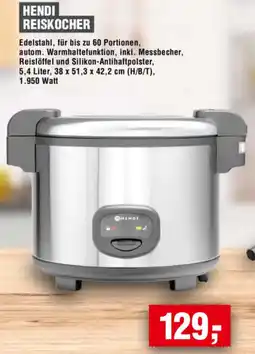 Handelshof Hendi reiskocher Angebot