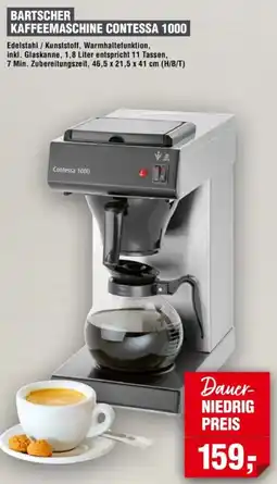 Handelshof Bartscher kaffeemaschine contessa 1000 Angebot